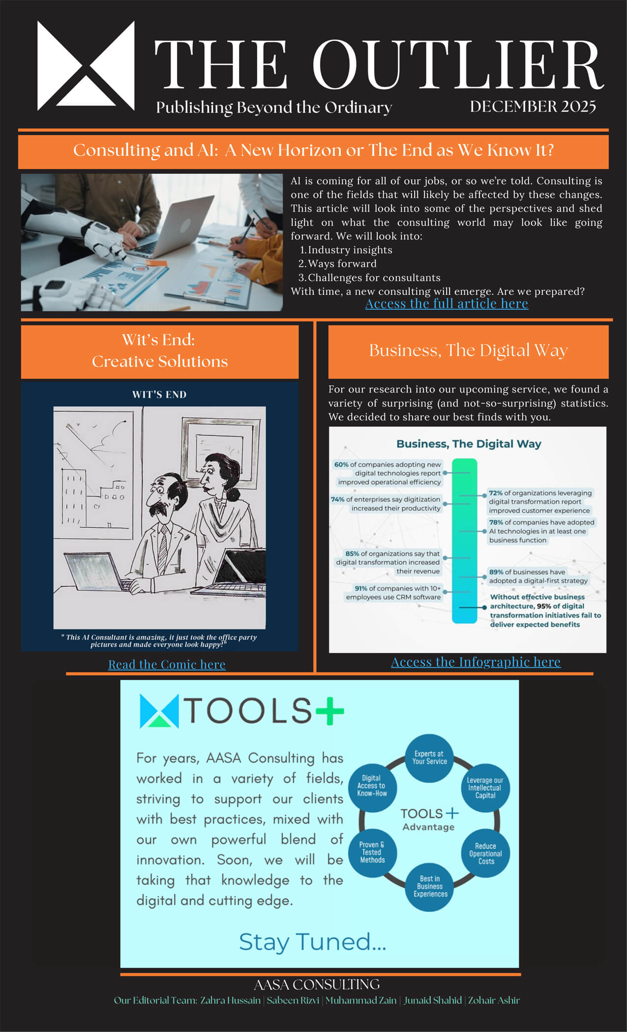 The Outlier December